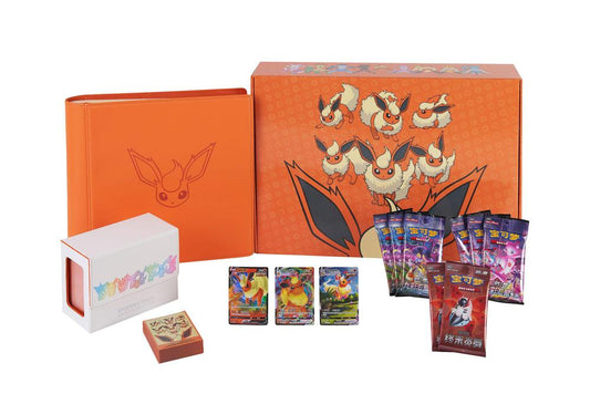 S-Chinese Pokemon Trading Card Game Flareon Ultra Premium Collection