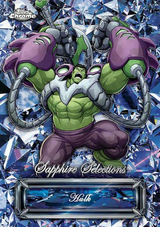 2024 TOPPS CHROME MARVEL SAPPHIRE EDITION