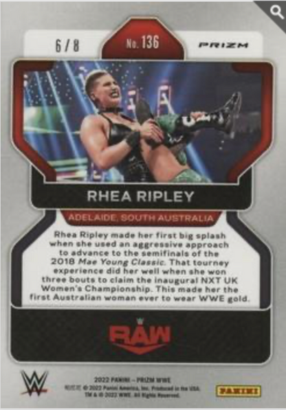 2022 WWE PRIZM LUCKY ENVELOPE BOX